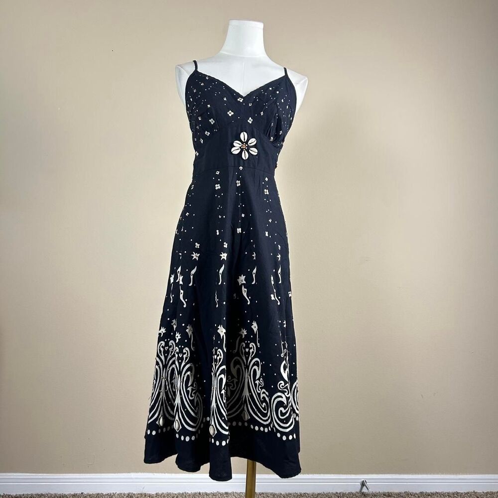 Magic Seashell Whimsigoth Boho Dress